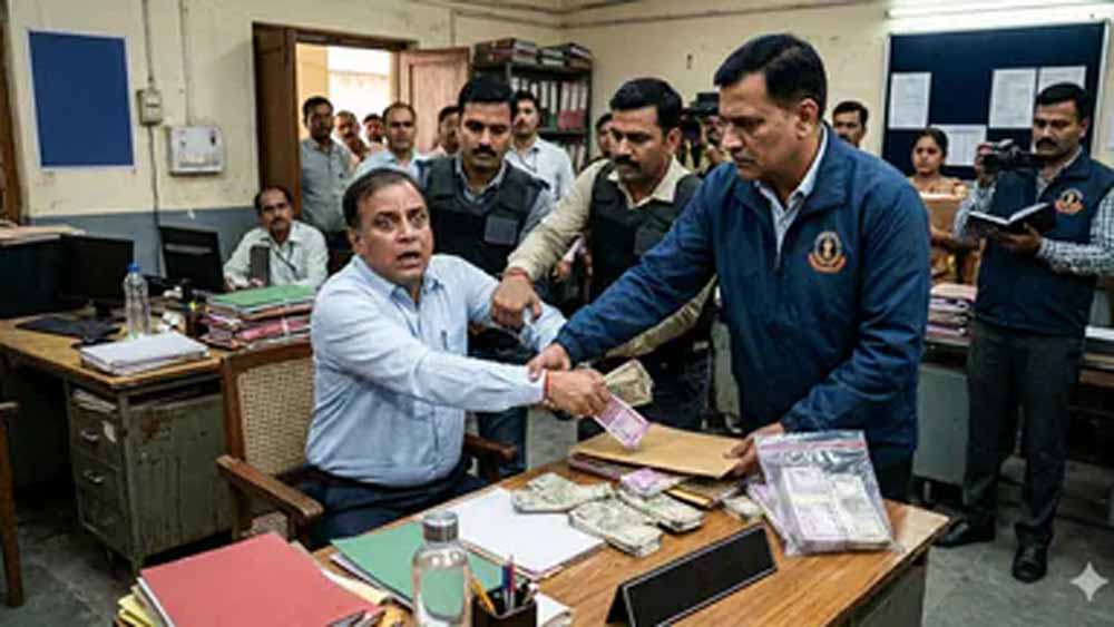 मेरठ में 3 लाख की रिश्वत लेते भाजपा नेता और कैंट बोर्ड सदस्य गिरफ्तार मेरठ में 3 लाख की रिश्वत लेते भाजपा नेता और कैंट बोर्ड सदस्य गिरफ्तार