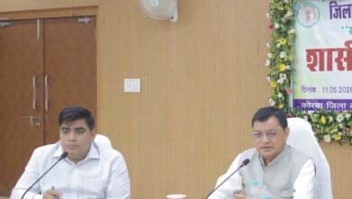 कोरबा जिले के विकास का महत्वपूर्ण आधार है डीएमएफ – मंत्री लखनलाल देवांगन