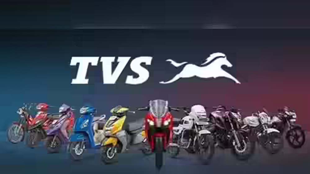 रिकॉर्डतोड़ प्रदर्शन से चमकी TVS Motor Company, 47,270 करोड़ रेवेन्यू और 59 लाख यूनिट्स की बिक्री