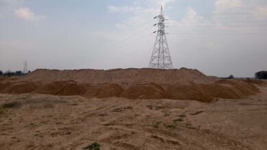 अवैध रेत भंडारण और परिवहन पर बड़ी कार्रवाई, 1740 घनमीटर रेत जप्त