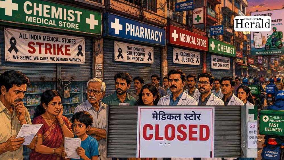मेडिकल स्टोर हड़ताल के बीच राहत की खबर, प्रदेश में दवाओं की नहीं होगी कमी; यहां मिलेंगी सभी जरूरी मेडिसिन मेडिकल स्टोर हड़ताल के बीच राहत की खबर, प्रदेश में दवाओं की नहीं होगी कमी; यहां मिलेंगी सभी जरूरी मेडिसिन