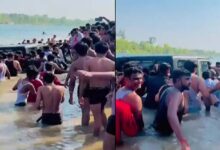 रील बनाने का जुनून पड़ा भारी, लड़कों ने नदी में उतारी थार; VIDEO वायरल होते ही हड़कंप
