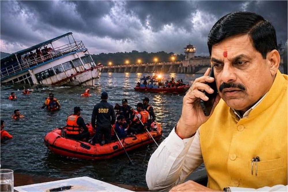 जबलपुर में क्रूज दुर्घटना: 9 शव मिले, 9 लापता; मुख्यमंत्री मोहन ने मुआवजे की घोषणा की