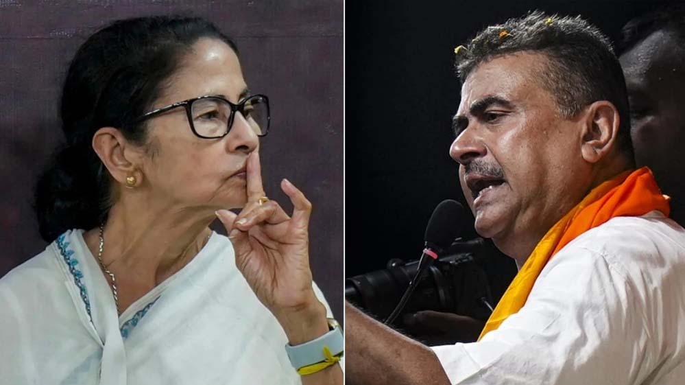 बंगाल में ममता को अपने ही वार्ड में झटका, शुभेंदु आगे निकले, EC के आंकड़ों से बड़ा खुलासा