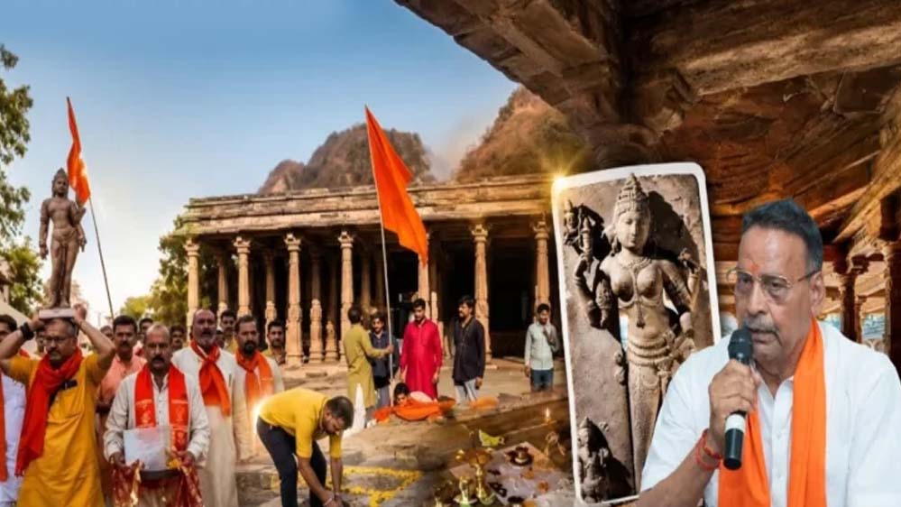 721 साल बाद धार में ऐतिहासिक शुक्रवार, भोजशाला में गूंजे वाग्देवी के जयकारे 721 साल बाद धार में ऐतिहासिक शुक्रवार, भोजशाला में गूंजे वाग्देवी के जयकारे