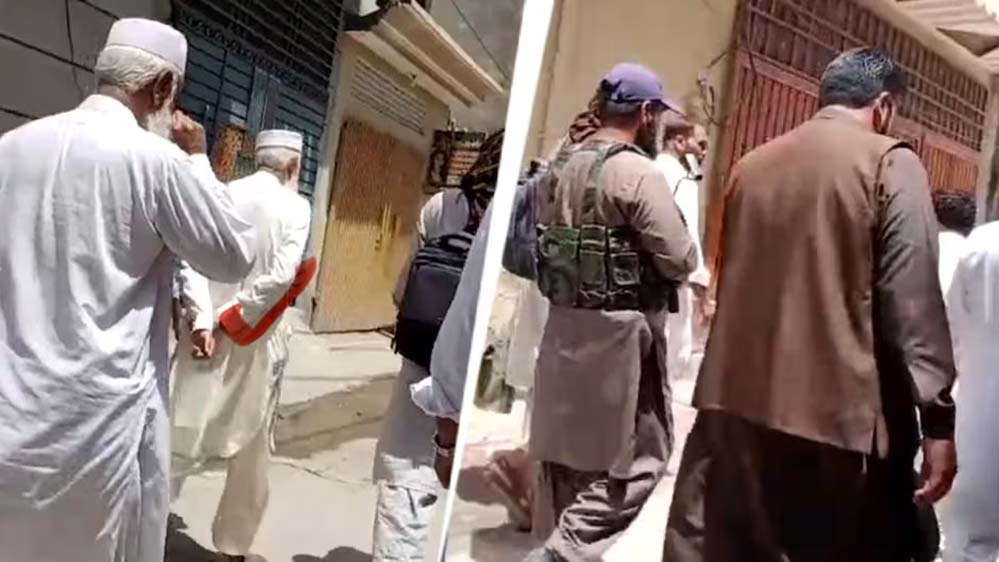 हमजा के जनाजे में दहशत का पहरा! सलाउद्दीन-जमीन खान की AK-47 के साए में पहुंचे आतंकी