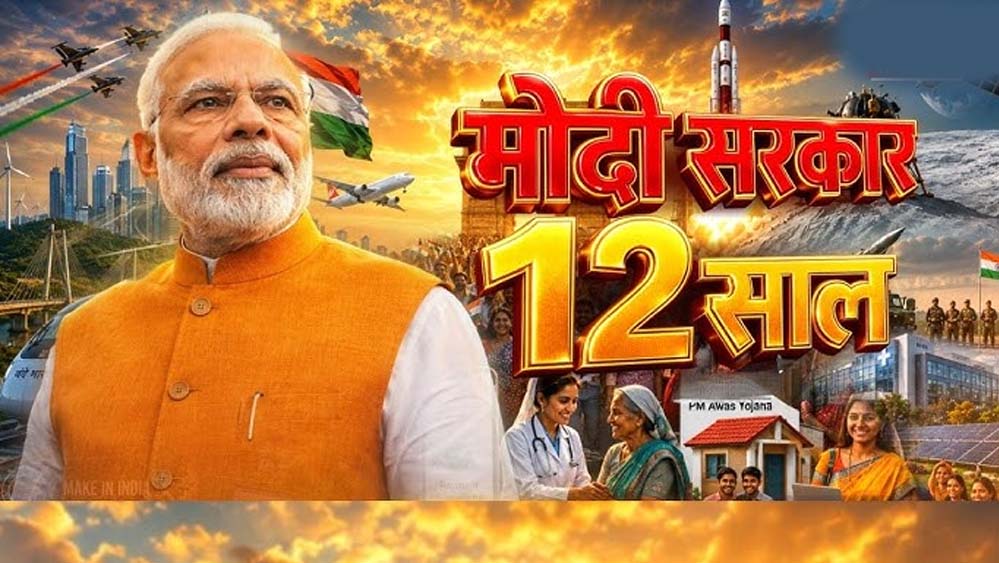 प्रधानमंत्री नरेंद्र मोदी के कार्यकाल के 12 वर्ष पूर्ण होने पर वित्त मंत्री ओपी चौधरी ने दी शुभकामनाएं प्रधानमंत्री नरेंद्र मोदी के कार्यकाल के 12 वर्ष पूर्ण होने पर वित्त मंत्री ओपी चौधरी ने दी शुभकामनाएं
