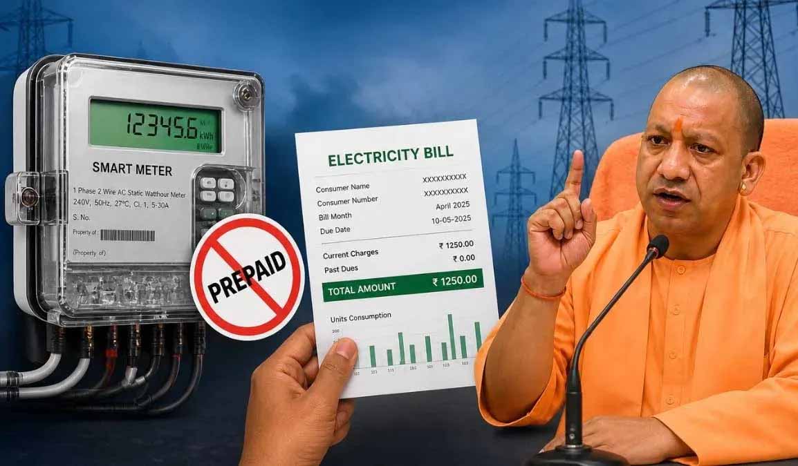 उत्तर प्रदेश में बिजली नीति पलटी, प्रीपेड स्मार्ट मीटर योजना वापस, अब फिर पोस्टपेड सिस्टम लागू