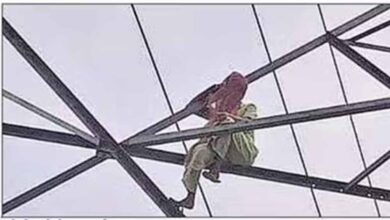 प्रेमी के घर जाने की जिद में हाईटेंशन पोल पर चढ़ी किशोरी, ढाई घंटे बाद पुलिस ने उतारा