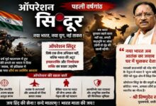 ऑपरेशन सिंदूर की प्रथम वर्षगांठ पर मुख्यमंत्री विष्णुदेव साय ने वीर सैनिकों को किया नमन