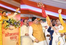 भोपाल से शुरू हुई ‘सोमनाथ स्वाभिमान यात्रा 2026’, CM मोहन यादव ने दिखाई हरी झंडी