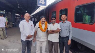 रायपुर कार्यक्रम के दौरान अनूपपुर में हुआ राष्ट्रीय अध्यक्ष का हुआ स्वागत रायपुर कार्यक्रम के दौरान अनूपपुर में हुआ राष्ट्रीय अध्यक्ष का हुआ स्वागत