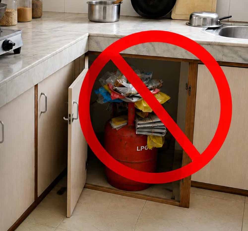 सिलेंडर के पीछे पॉलिथीन रखना बन सकता है आर्थिक और मानसिक संकट का कारण सिलेंडर के पीछे पॉलिथीन रखना बन सकता है आर्थिक और मानसिक संकट का कारण