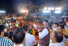 मंत्री  विश्वास सारंग ने किया करोड़ों की लागत से होने वाले विकास कार्यों का भूमि-पूजन