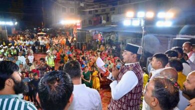 मंत्री  विश्वास सारंग ने किया करोड़ों की लागत से होने वाले विकास कार्यों का भूमि-पूजन
