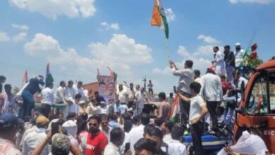 किसानों के मुद्दे पर कांग्रेस का चक्काजाम, MP के हाईवे पर घंटों थमी रफ्तार