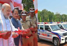 अमित शाह ने डायल-112 को दी नई ताकत, 400 वाहनों और मोबाइल फॉरेंसिक वैन को दिखाई हरी झंडी