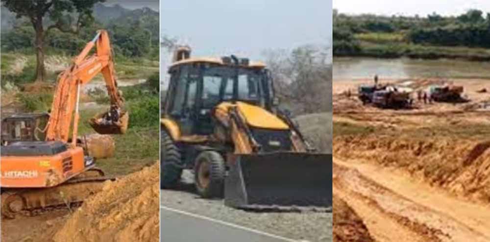 बिलासपुर में अवैध बोर खनन पर प्रशासन का बड़ा एक्शन, 2 दिन में 8 वाहन जब्त