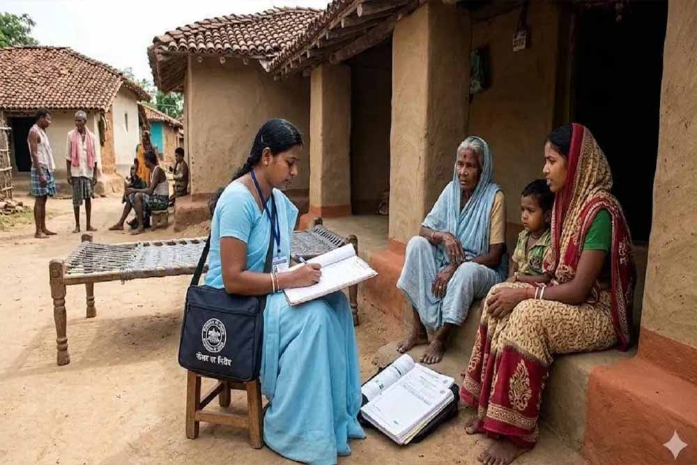 रायपुर में जनगणना का पहला चरण पूरा, 33 सवालों के जरिए जुटाई गई जानकारी रायपुर में जनगणना का पहला चरण पूरा, 33 सवालों के जरिए जुटाई गई जानकारी