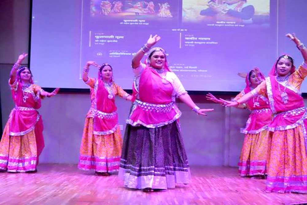 मध्यप्रदेश भवन में 2 दिवसीय समर वर्कशॉप का सांस्कृतिक कार्यक्रमों के साथ समापन