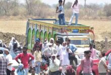 विदिशा में खरीदी केंद्र पर ताला देख भड़के किसान, NH-146 पर 3 KM लंबा जाम