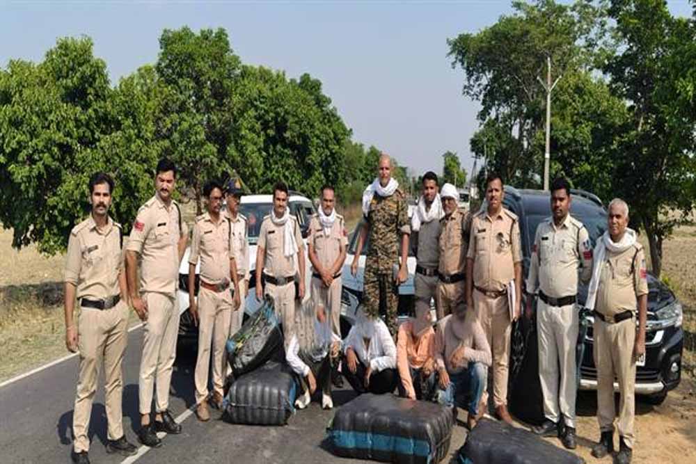 मध्यप्रदेश पुलिस की नशे के विरुद्ध प्रभावी कार्यवाही