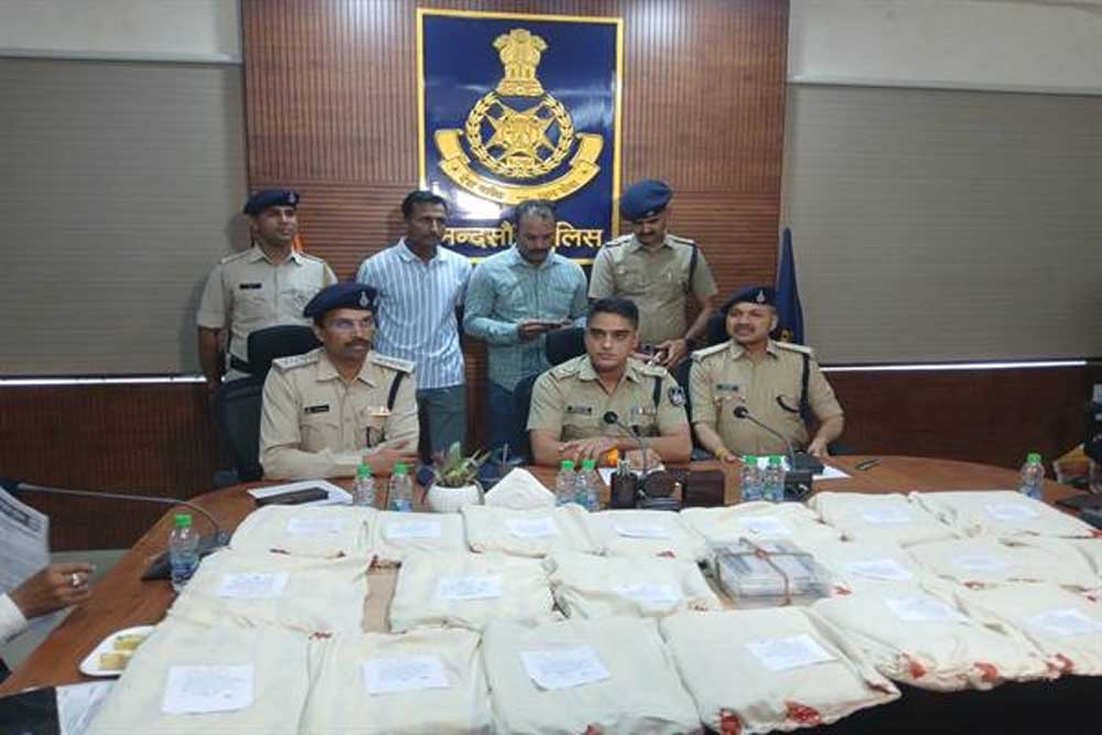 मध्यप्रदेश पुलिस की मादक पदार्थ तस्करी के विरुद्ध बड़ी सफलता