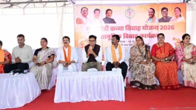 सामूहिक विवाह सामाजिक समरसता, सादगी और दहेज प्रथा के खिलाफ सशक्त संदेश है : वित्त मंत्री  ओ.पी. चौधरी