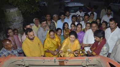 राज्यमंत्री  गौर ने किया 2 करोड़ 24 लाख के डामरीकरण कार्यों का भूमि पूजन
