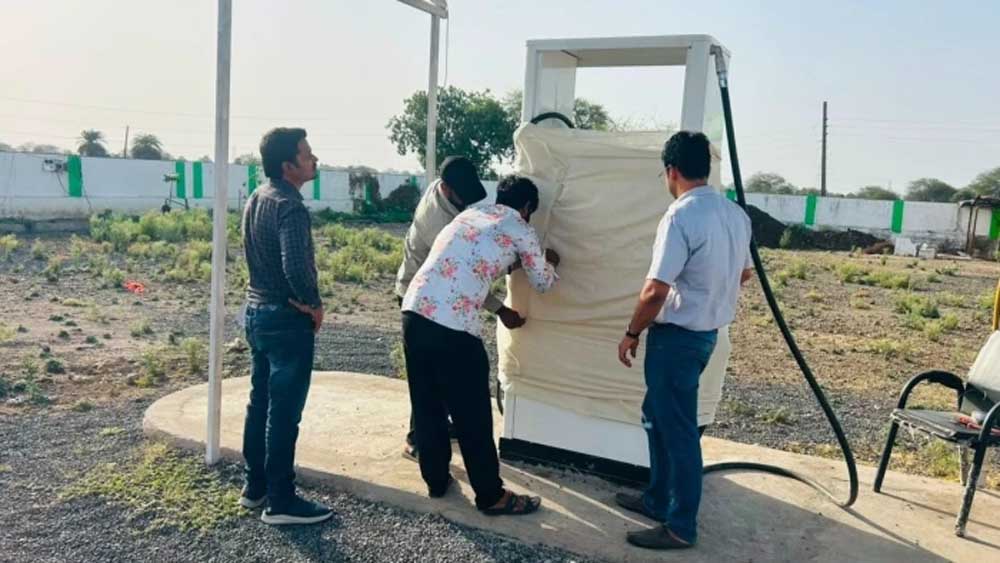 इंदौर में नकली बायो डीजल बेचने वाले डीजल पंप पर कार्रवाई, प्रतिष्ठान सील