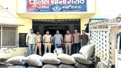 मध्यप्रदेश पुलिस की अवैध मादक पदार्थों के विरुद्ध प्रभावी कार्यवाही