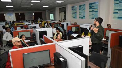 नवा रायपुर स्थित आईआईआईटी में डिजिटल दक्षता एवं एआई एकीकरण पर चरणबद्ध प्रशिक्षण सम्पन्न