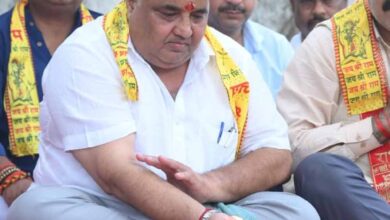 पर्यटन, संस्कृति एवं धर्मस्व मंत्री  राजेश अग्रवाल ने किया शिव मंदिर निर्माण कार्य का भूमिपूजन
