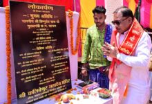 कलिबेश्वर महादेव मंदिर के प्राण प्रतिष्ठा समारोह में शामिल हुए मुख्यमंत्री  विष्णुदेव साय