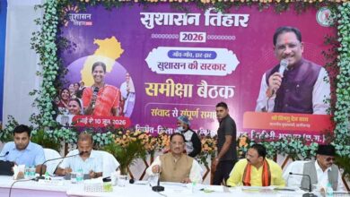 सौम्य मुख्यमंत्री  साय का सख्त रूख