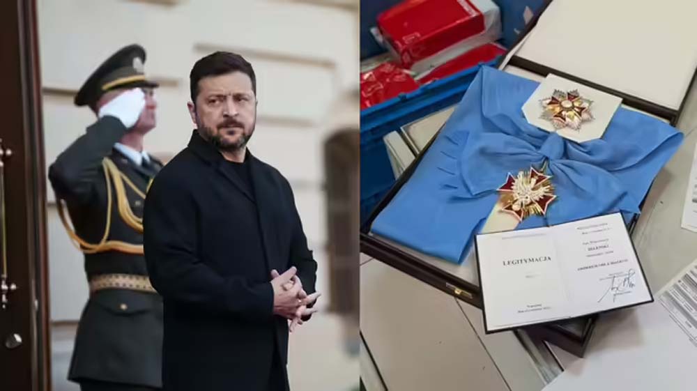 जेलेंस्की ने लौटाया पोलैंड का सर्वोच्च सम्मान, द्वितीय विश्वयुद्ध विवाद फिर गरमाया