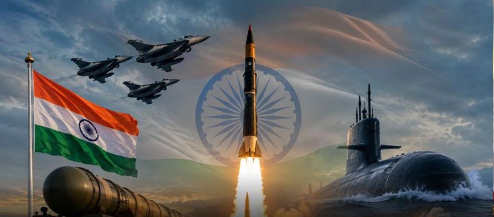 भारत की परमाणु तैनाती से पाकिस्तान में हलचल, 12 न्यूक्लियर हथियारों की खबर पर बढ़ी बेचैनी भारत की परमाणु तैनाती से पाकिस्तान में हलचल, 12 न्यूक्लियर हथियारों की खबर पर बढ़ी बेचैनी