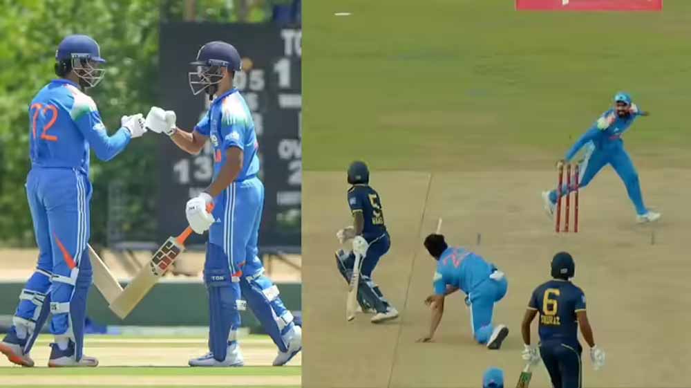 इंडिया ए की रोमांचक जीत, श्रीलंका ए को 8 रन से हराकर सीरीज में शानदार शुरुआत