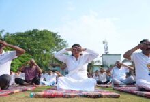 छत्तीसगढ़ में योग दिवस समारोह, योग को जीवन का हिस्सा बनाने का दिया आह्वान