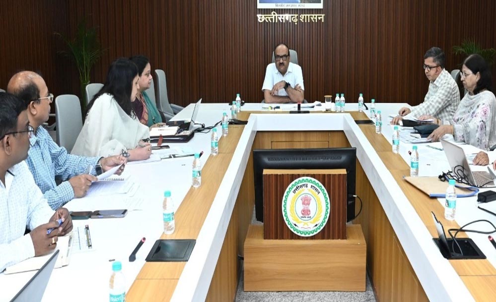 मुख्य सचिव ने टीबी मुक्त छत्तीसगढ, राष्ट्रीय स्वास्थ्य बाल स्वास्थ्य कार्यक्रम और सुरक्षित मातृत्व अभियान के कार्यों की समीक्षा की मुख्य सचिव ने टीबी मुक्त छत्तीसगढ, राष्ट्रीय स्वास्थ्य बाल स्वास्थ्य कार्यक्रम और सुरक्षित मातृत्व अभियान के कार्यों की समीक्षा की