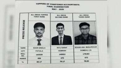 ICAI CA Final Result 2026 जारी, पटियाला के नूर सिंगला बने ऑल इंडिया टॉपर; ऐसे करें स्कोरकार्ड चेक
