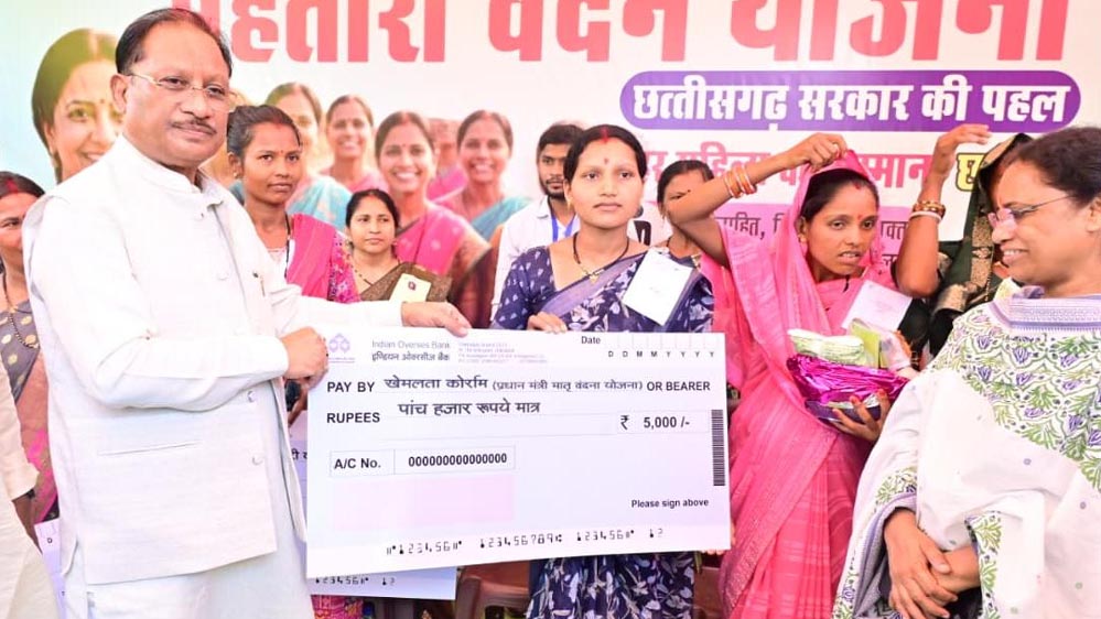 महिला सशक्तिकरण और मातृ-शिशु कल्याण योजनाओं से बदल रही जिंदगी : मुख्यमंत्री विष्णुदेव साय महिला सशक्तिकरण और मातृ-शिशु कल्याण योजनाओं से बदल रही जिंदगी : मुख्यमंत्री विष्णुदेव साय