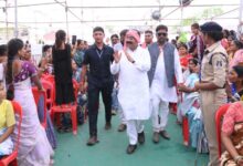 भारतीय राजनीति में पहली बार डिप्टी सीएम अरुण साव बने विधायक दूल्हे की बैलगाड़ी के सारथी