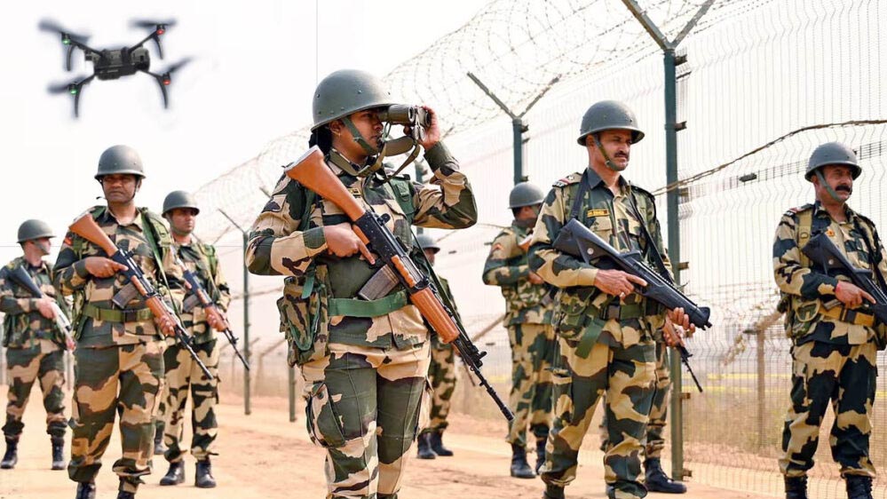 मालदा बॉर्डर पर हाई वोल्टेज ड्रामा! घुसपैठियों को रोकने पहुंची BSF का 7000 लोगों ने घेरा रास्ता मालदा बॉर्डर पर हाई वोल्टेज ड्रामा! घुसपैठियों को रोकने पहुंची BSF का 7000 लोगों ने घेरा रास्ता
