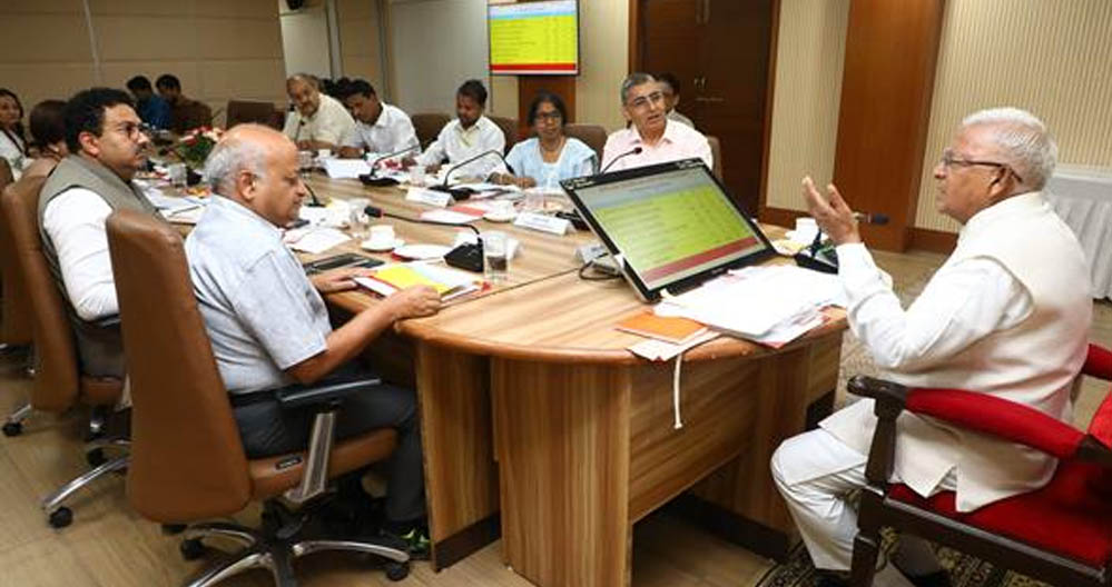 गुणवत्ता की निगरानी के मानक मापदंड किए जाए निर्धारित : राज्यपाल पटेल