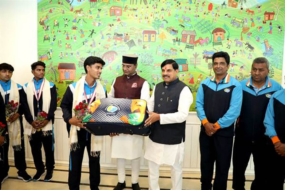 भारतीय हॉकी टीम में मध्यप्रदेश का बढ़ता प्रतिनिधित्व एक उपलब्धि : मुख्यमंत्री डॉ. यादव