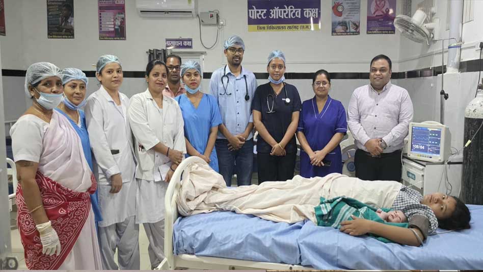सुशासन का प्रभाव- सारंगढ़ जिला अस्पताल में पहली बार गूंजी सिजेरियन किलकारी, बड़े शहरों की निर्भरता खत्म सुशासन का प्रभाव- सारंगढ़ जिला अस्पताल में पहली बार गूंजी सिजेरियन किलकारी, बड़े शहरों की निर्भरता खत्म
