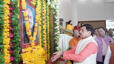मुख्यमंत्री डॉ. यादव ने पूर्व विधानसभा अध्यक्ष स्व. रोहाणी की जयंती पर किया नमन