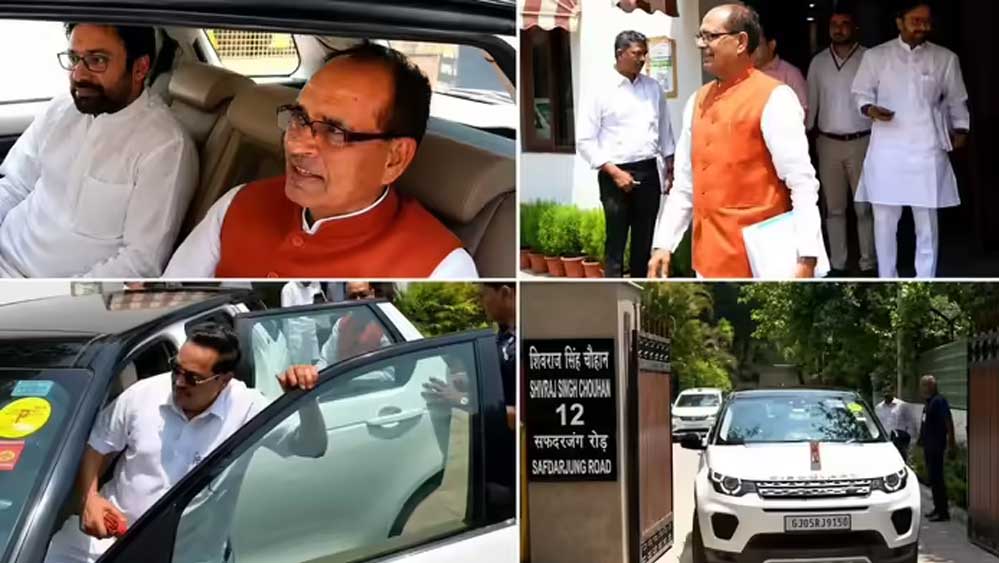 शिवराज सिंह चौहान ने दिखाई मिसाल, दो मंत्रियों संग कार पूलिंग कर पहुंचे कैबिनेट बैठक में