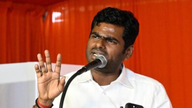 अन्नामलाई का बड़ा ऐलान: तमिलनाडु में बनाएंगे नई पार्टी, बोले- ‘BJP या तमिलियन, इसी दुविधा में था’ अन्नामलाई का बड़ा ऐलान: तमिलनाडु में बनाएंगे नई पार्टी, बोले- ‘BJP या तमिलियन, इसी दुविधा में था’